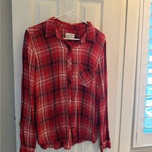 Universal Thread Red Plaid Shirt